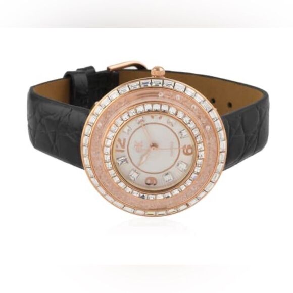 DESIGNER ADEE KAYE BEVERLY HILLS FACETTA AUSTRIAN CRYSTAL WATCH BRAND NEW - Picture 7 of 13